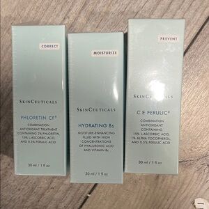 SkinCeuticals Hydrating B5, phlortin cf, ce ferulic brand new